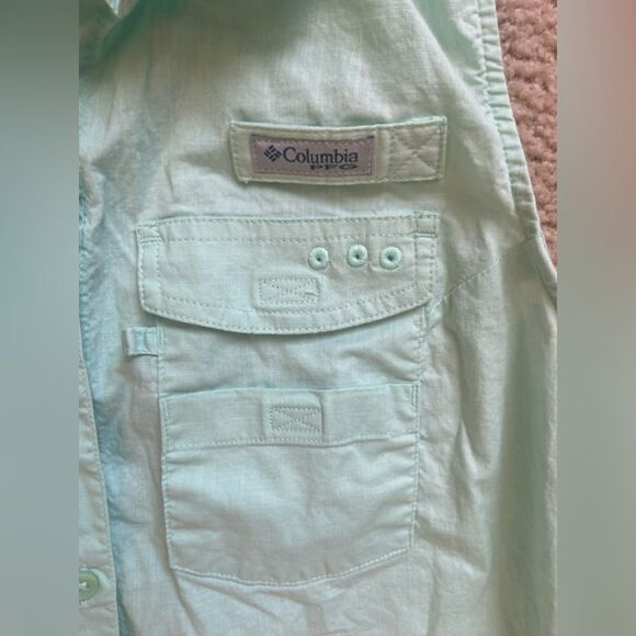 COLUMBIA sleeveless blouse size s SIZE S - Picture 2 of 3